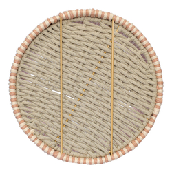 Корзина плетеная Tkano Dholak Beige Ethnic tk24-st_ba0040