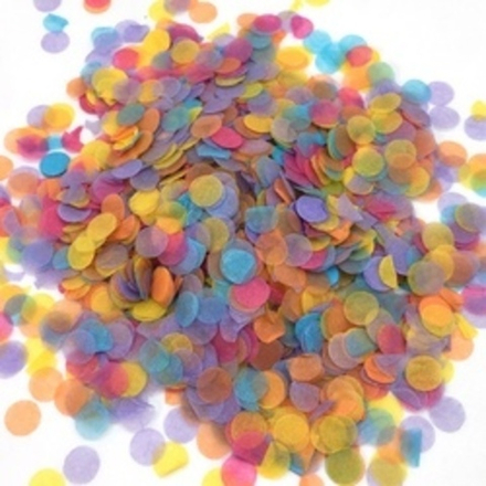 Конфетти тишью, Круги, Разноцветные, 7гр.