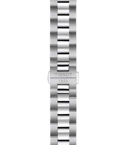 Tissot T127.410.11.051.00 мужские часы на браслете Gentleman браслет