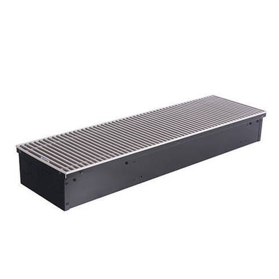 Конвектор внутрипольный STOUT SCN - 110x190x2800 мм (решетка роликовая, анодированный алюминий)