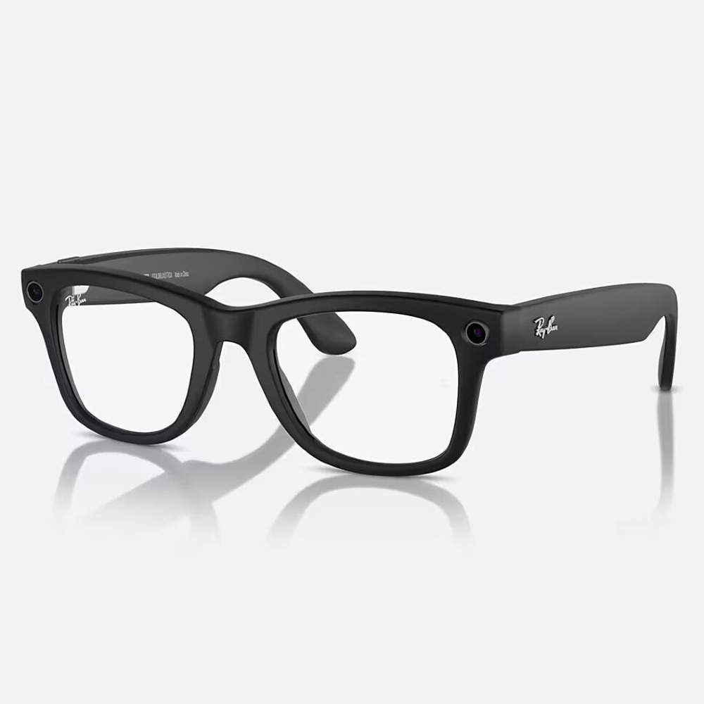 Ray-Ban Meta Wayfarer ( Цвет оправы - матовый черный, цвет линз - прозрачный )