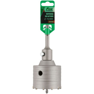 Коронка Cutop SDS Plus,FDW 73 мм по бетону   43-352