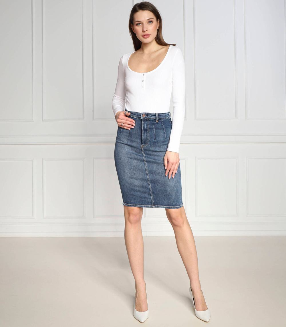 блузка karlee jewel GUESS - белый(W2YP46 KBCO2)