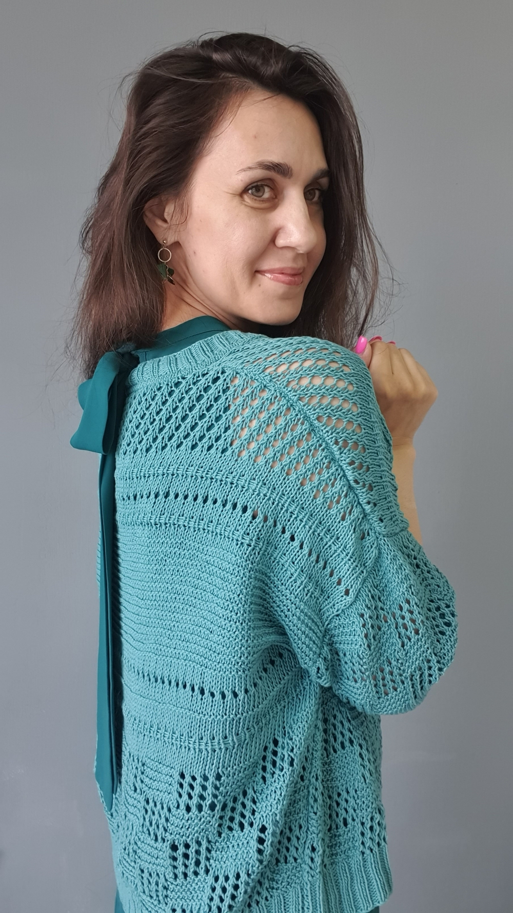 Описание Жакет из  BABY COTTON