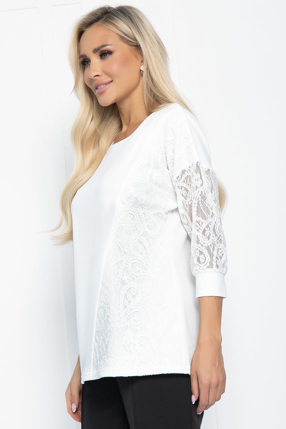 Джемпер Вирджиния (молочный) Б11272 LT Collection