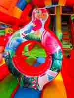 Коммерческий надувной батут «Страна Сафария 2» 8*6*6 м