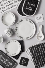 Тарелка обеденная carnaby script d 26,5 см