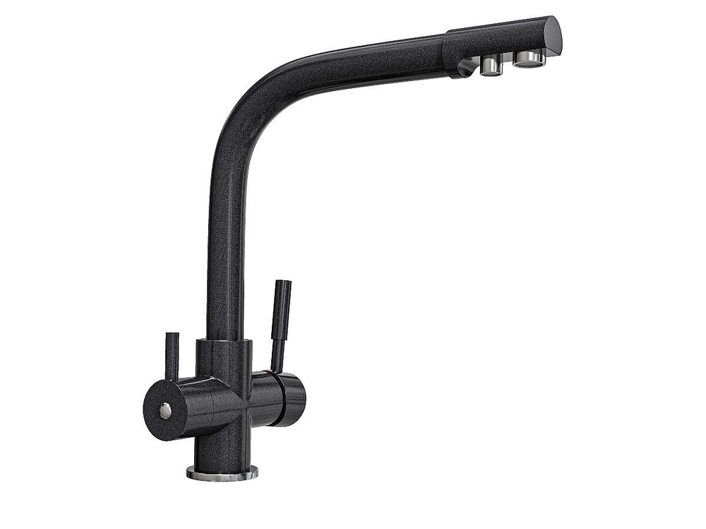 Смеситель для кухни 312/237 2Р Гэлакси Искусственный камень