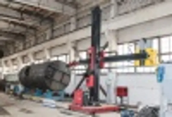 Автоматический комплекс сварки обечаек на базе колонны INCZ, INTEGRAL