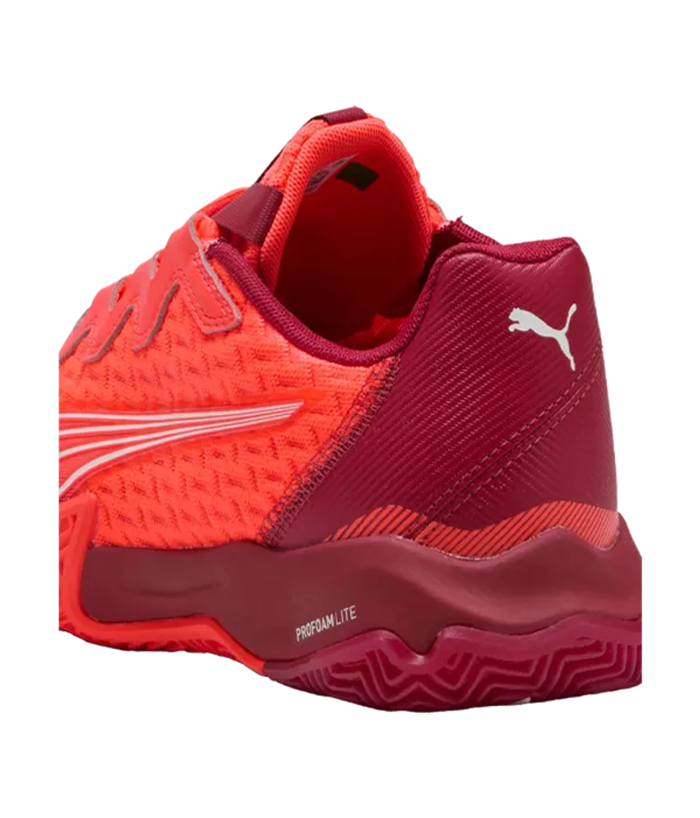 Puma Nova Elite Красный-Темно-малиновый-Белые Кроссовки 2025