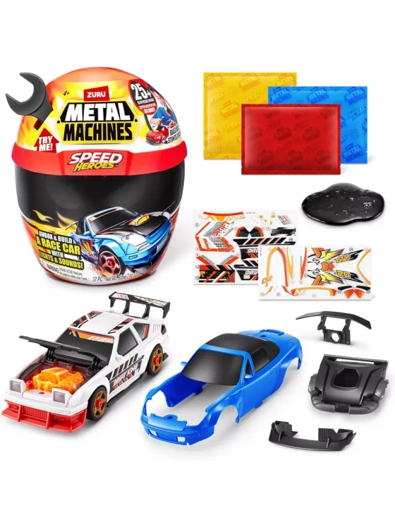 Набор игрушка Зуру Metal Machines Speed Heroes машинка