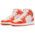 Кроссовки Air Jordan 1 Mid SE GS Electro Orange