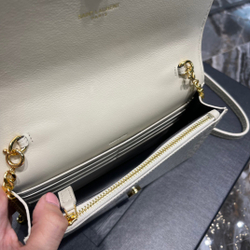Saint Laurent Kate Chain Wallet 19 cm