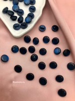 Пуговицы блузочные луна на ножке темно-синий