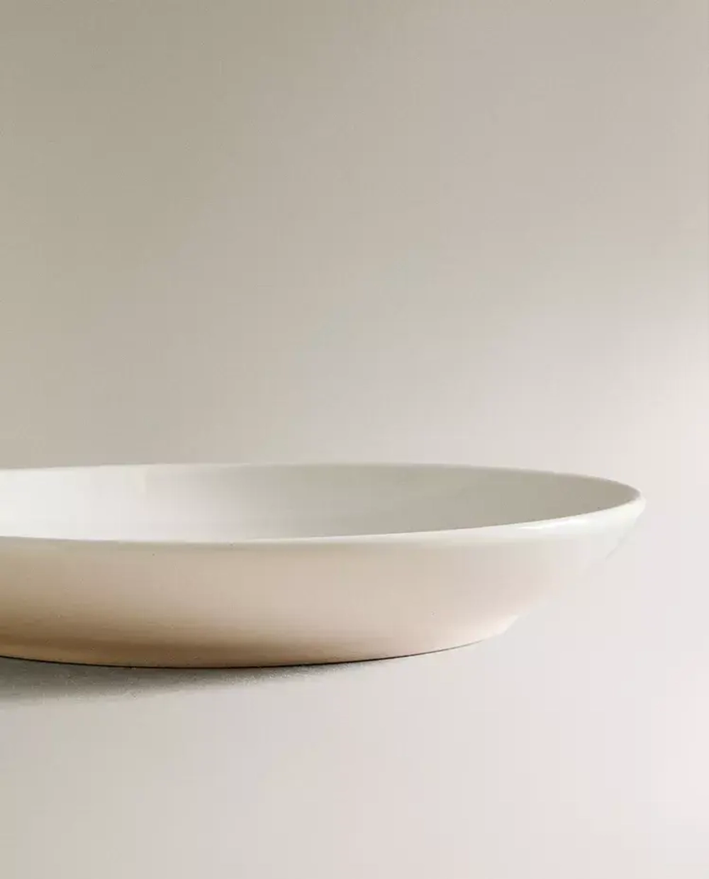 ZARA HOME КЕРАМИЧЕСКАЯ ТАРЕЛКА ДЛЯ ХЛЕБА, БЕЛЫЙ