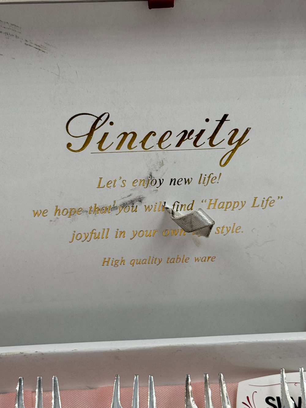 Набор десертных вилок и лопатки для торта Lincerity