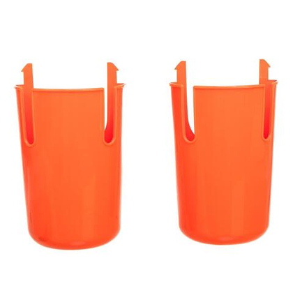 Ящик рыболовный зимний Helios FishBox TROUT с карманами, Оранжевый