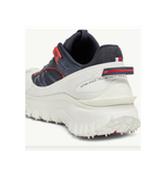 Moncler Trailgrip GTX Leather Sneakers – White & Blue / Мужские кроссовки Монклер