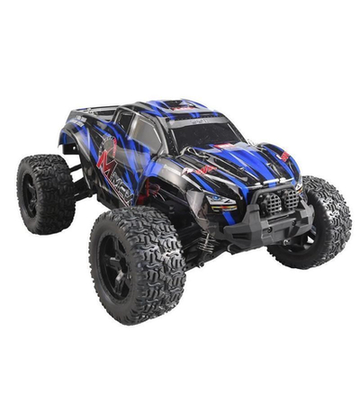 Радиоуправляемый монстр Remo Hobby MMAX Brushless (синий) 4WD 2.4G 1/10 RTR