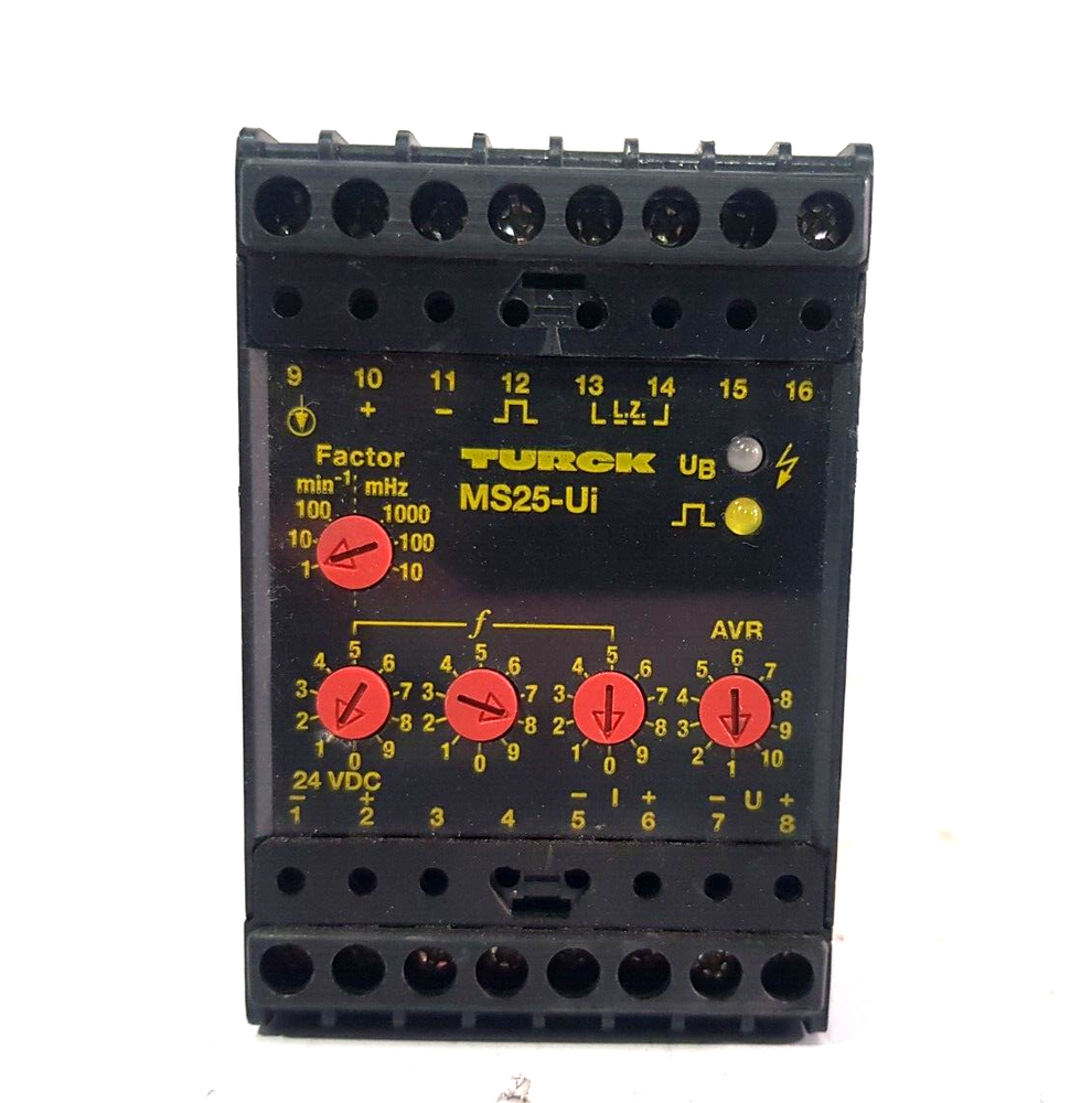 ROTATIONAL SPEED MONITOR