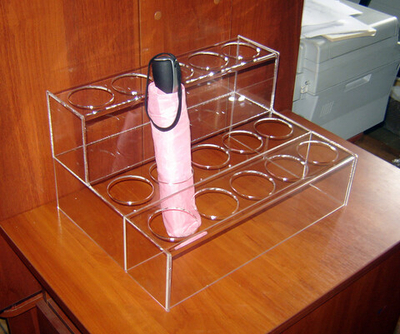 Подставка под зонтики на 15 шт акриловая