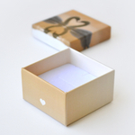 Романтичный футляр с лебедями под кольца.