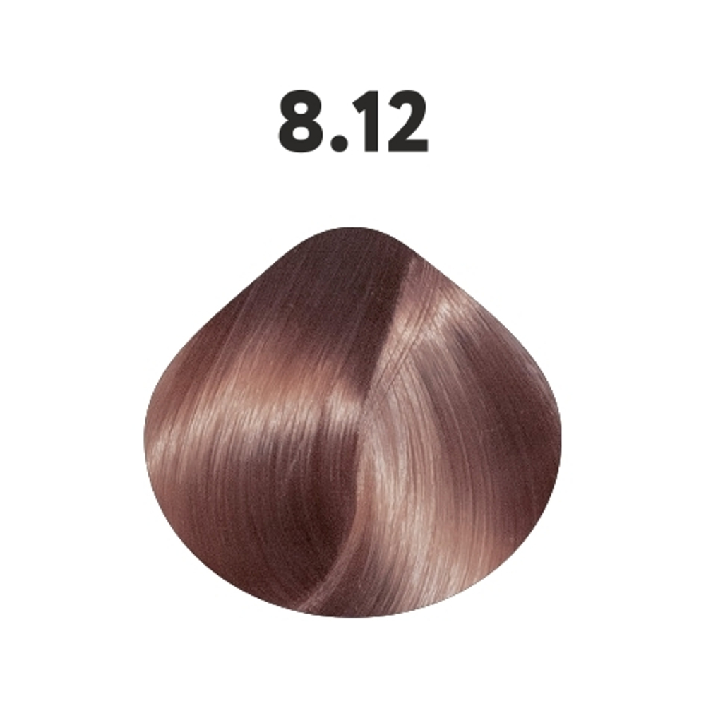 8.12 крем-краска KAARAL AAA Color Collection светлый блондин пепельно-фиолетовый - 100 мл.