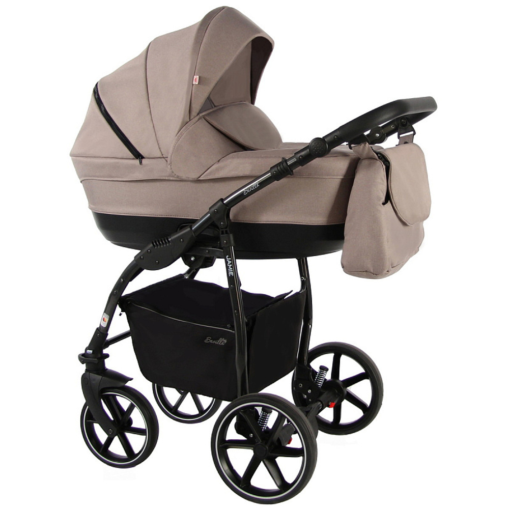 Детская коляска 3 в 1 Sevillababy Jamie коричневый