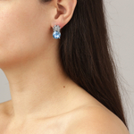 Серьги Dyrberg Kern BECKIA SS LIGHT SAPPHIRE 460071