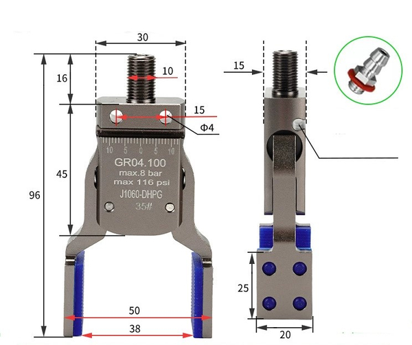 Mini-dhpg-35 (magnetic parallel clip)