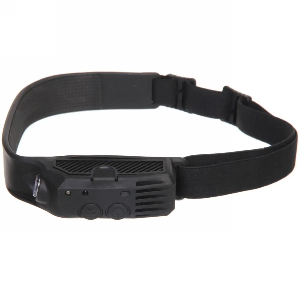 Фонарь налобный светодиодный 2COB + 1W 6 режимов. аккумуляторная батарея 1200mAh, USB