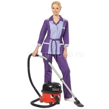 Костюм женский "Лаванда" брюки (фиолетовый/с.сирень/белый)