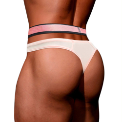 Мужские трусы стринги розовые PUMP! MP234-22