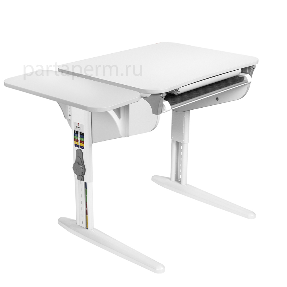 Растущая парта Дэми СУТ 44 с лотком и полкой СУТ.45.310 (1000×565 мм)