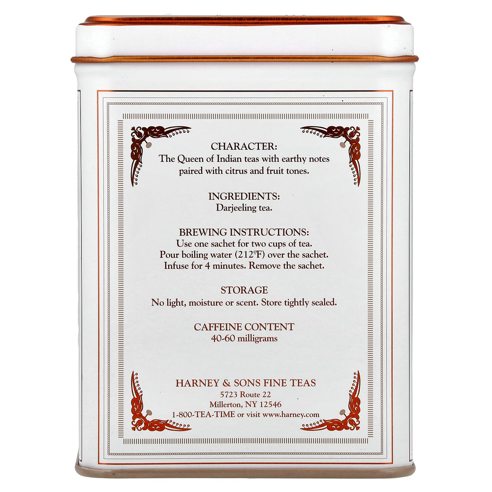 Harney & Sons, Classic Collection, Дарджилинг, 20 чайных пакетиков, 40 г (1,4 унции)