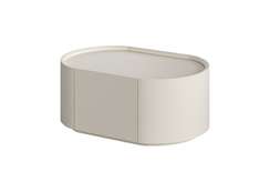 Тумба прикроватная Lagom 1 ящик ширина 60 см (молочный)