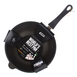Сковрода вок 28см AMT Gastroguss Frying Pans Fix Германия фото