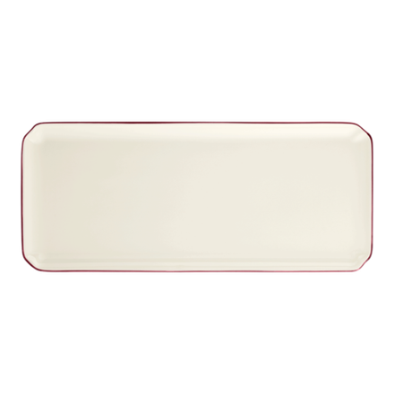 Блюдо прямоугольное Filet Bordeaux (35.5 x 15.5 см)