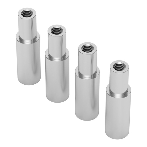 1503 Series M4 x 0.7mm Shoulder Standoff (6-8mm OD, 10-19mm Length) - 4 Pack