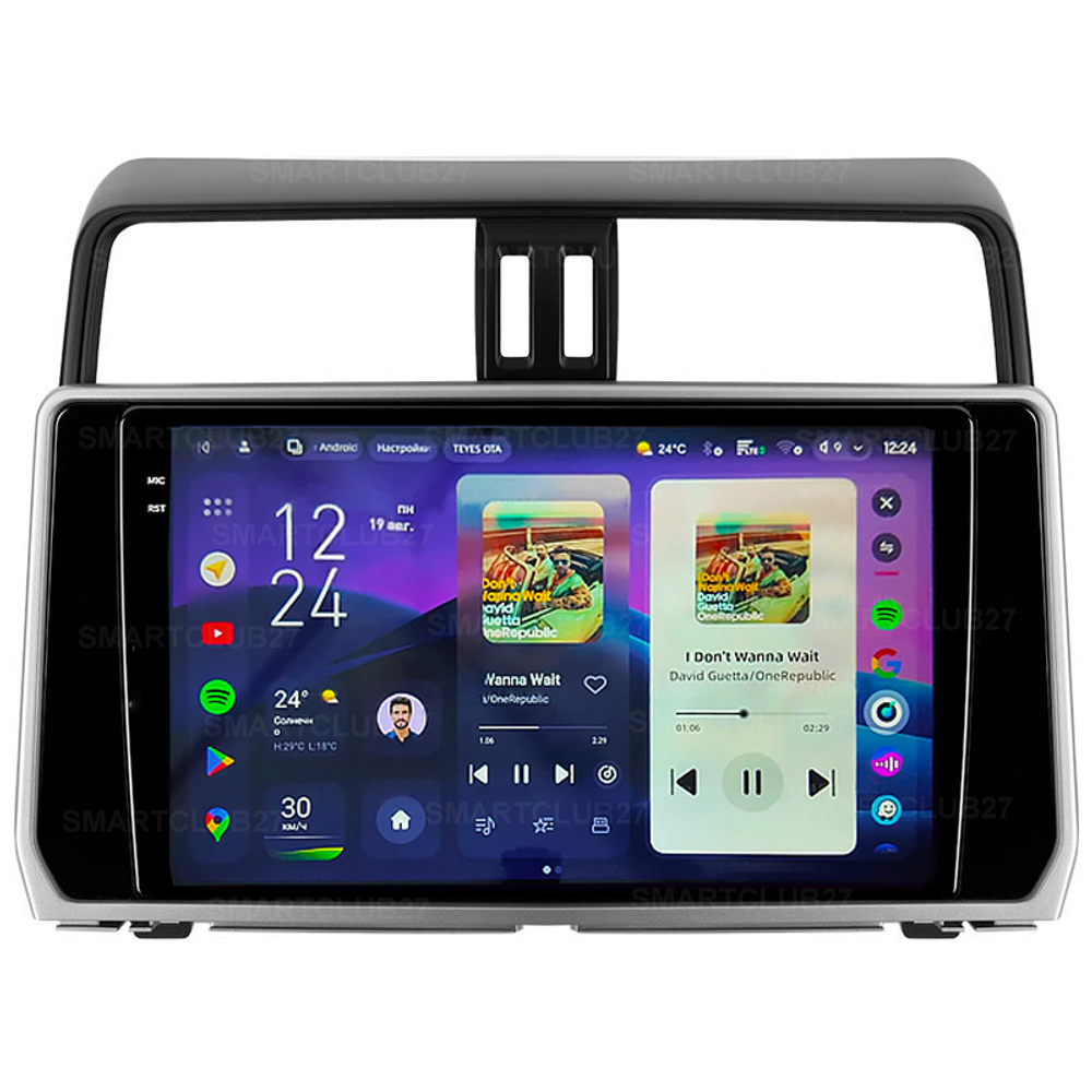 Teyes CC4 Pro 10,2" для Toyota Land Cruiser Prado 2017-2018