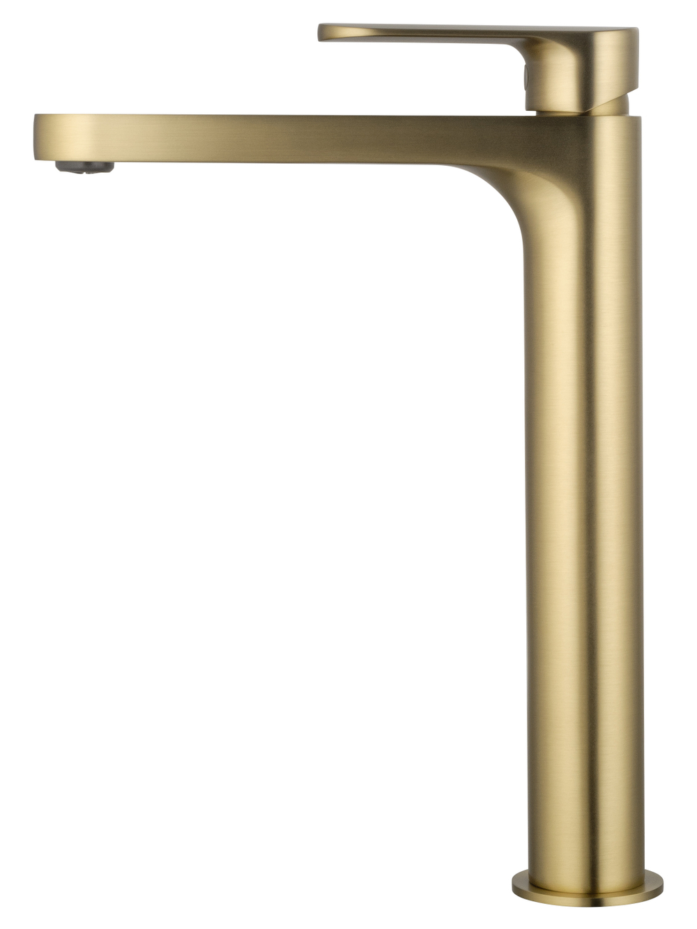 Смеситель для раковины высокий WONZON & WOGHAND, Брашированное золото (WW-H1034-BG)