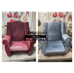 Реставрация кресел и пуфиков