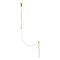 SL6132.301.20 Светильник настенно-потолочный ST-Luce Латунь/Белый LED 1*20W 3000K STRAP