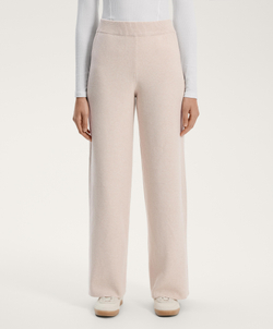 OYSHO Прямые брюки с резинкой по бокам, каменный