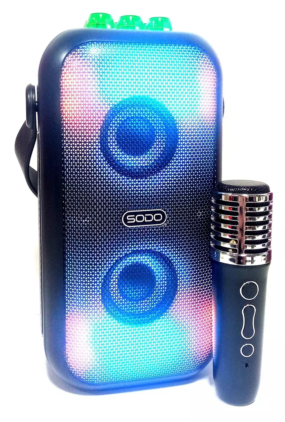Беспроводная колонка SODO SD06 +беспроводной микрофон