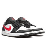 AIR JORDAN 1 LOW GS BLACK SIREN RED