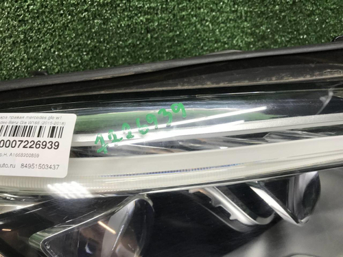 Фара правая Mercedes GLE W166 (2015-2018) LED