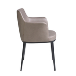 Стул 4112/A209 тканевый с черной стальной конструкцией