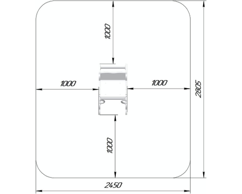 Качалка на одинарной пружине Коровка КБ-27