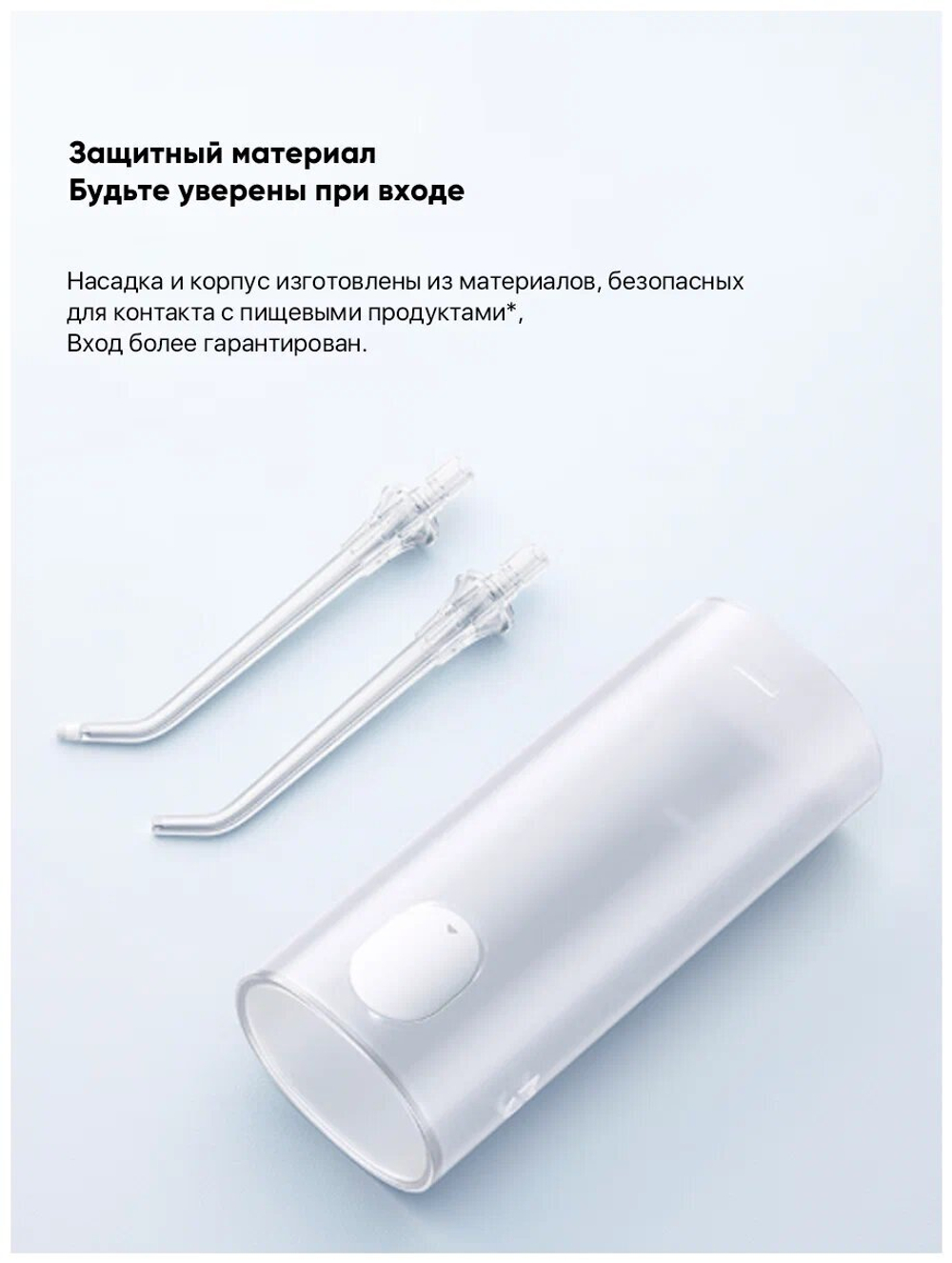 Ирригатор портативный Xiaomi Mijia Electric Flusher MEO702 розовый